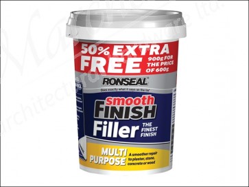 Smooth Finish Multi Purpose Interior Wall Filler Ready Mixed 600 g +50%