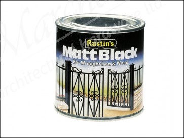 Matt Paint Black Quick Drying 1 Litre
