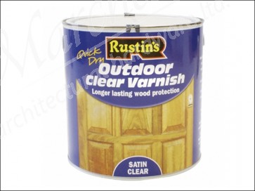 Exterior Varnish Satin 2.5 Litre