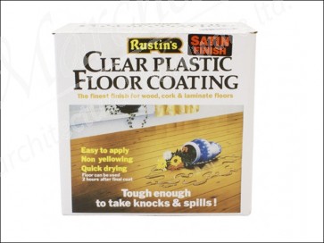 Plastic Floor Coating Kit Satin 1 Litre