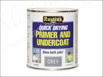 Quick Dry Primer & Undercoat Grey 1 Litre