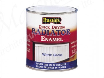 Quick Dry Radiator Enamel Gloss White 250 ml