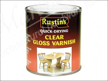 Quick Dry Coloured Varnish Gloss 1 litre Clear