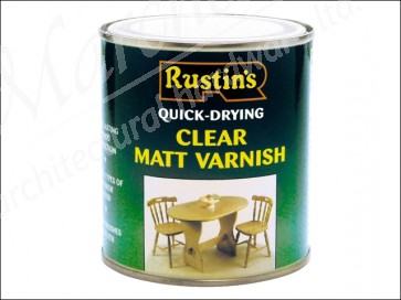 Quick Dry Coloured Varnish Matt 250 ml Clear