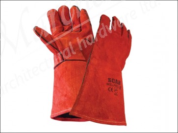 Welders Gauntlet - Red