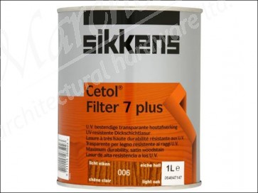 Cetol Filter 7 Plus Translucent Woodstain 1 Litre Light Oak