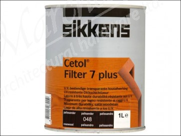 Cetol Filter 7 Plus Translucent Woodstain 1 Litre Rosewood