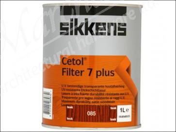 Cetol Filter 7 Plus Translucent Woodstain 1 Litre Teak