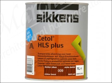 Cetol HLS Plus Translucent Woodstain 1 Litre Dark Oak