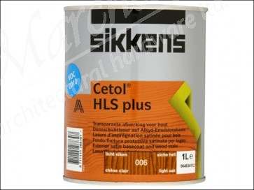 Cetol HLS Plus Translucent Woodstain 1 Litre Light Oak