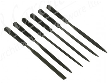 6in needle file set  6pc