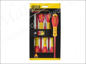 FatMax Scewdriver Set Insulated  Phillips & Parallell 6Pce