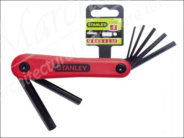 Folding Hex Key Set 7pc Metric 4-69-262