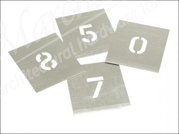 Set of Zinc Stencils - Figures 2.in Walleted