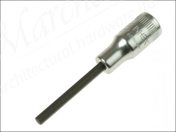 Inhex Socket 1/4 in Drive 4 mm