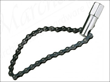 9120 Oil Filter Wrench chain strap 120mm Cap 1/2in Drive