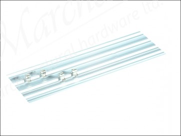 ALU450 45cm Single Track Socket Clip Rail