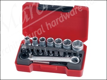 T1420 20 Piece Bits Socket Set 1/4in Drive