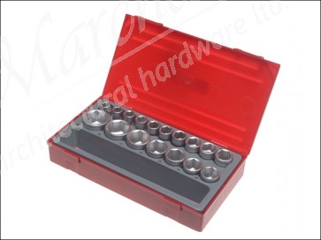 TT1217-6 17 Piece Metric 6p Socket Set 1/2 Drive