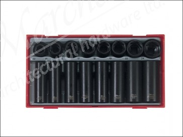 TT9116 16 Piece Reg/ Deep Impact Socket Set