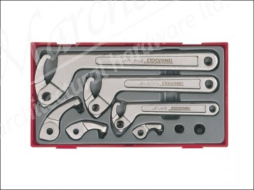 TTHP08 8pc Hook & Pin Wrench Set