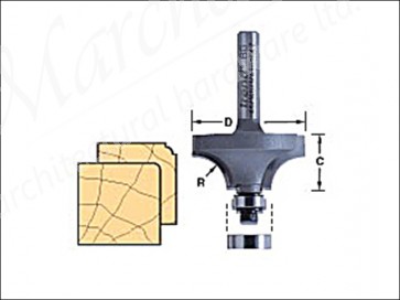46/115 x 1/4 TCT Bearing Guided Ovolo Cutter