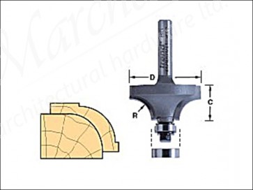 46/160 x 1/2 TCT Rounding Over Ovolo Cutter