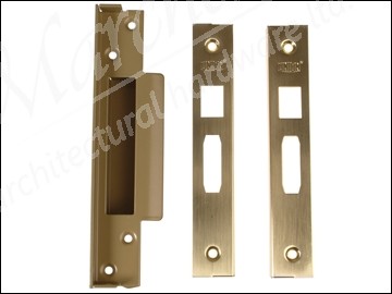 Strongbolt 2200 Mortice Sash Lock Rebate Kit 13mm 0.5in Satin Brass Boxed