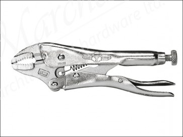 Curved Jaw Locking Plier with Wire Cutter 125mm 5in