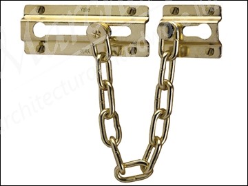 P1037 Door Chain Brass Finish