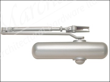 P2002 Standard Door Closer Silver