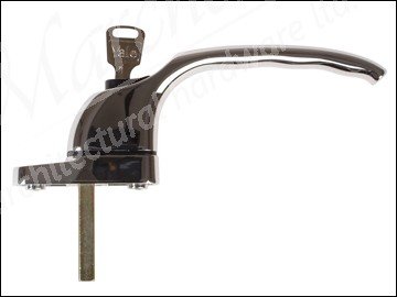 PVCu Window Handle Polished Chrome Finish YWHLCK40N-PC