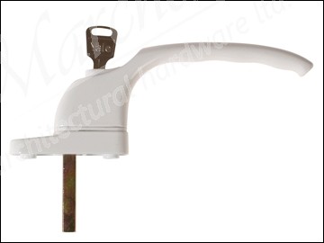 PVCu Window Handle White Finish YWHLCK40N-WH