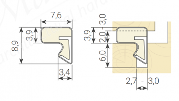 Aquamac 48 (Qlon QL 3013) Weatherseal 350m - Bronze