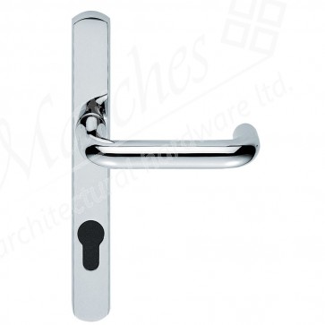 Iris Narrow Espag Handle 70mm Centres - Polished Chrome