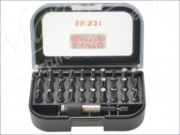 Bahco 31 Piece Bit Set - PH / PZ / TX