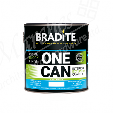 Bradite One Can Matt Primer and Finish 2.5L - Anthracite Grey