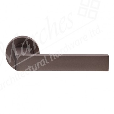 Sasso Lever Handle of Rose - Matt Bronze