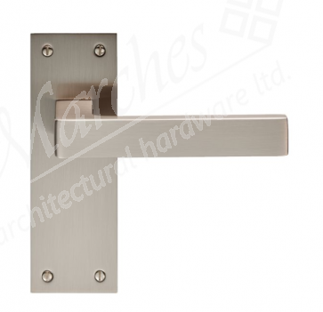 Sasso Lever Latch Handle - Satin Nickel    