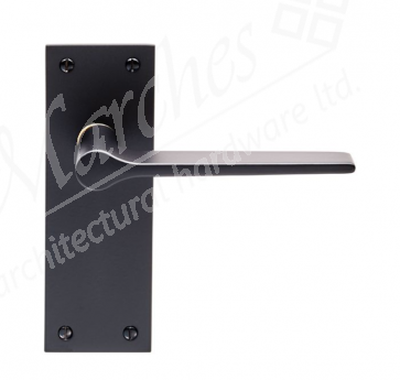 Velino Lever Latch Handle - Matt Black