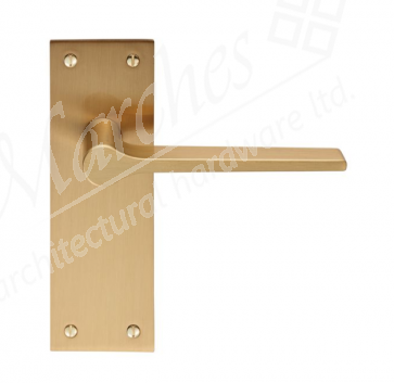 Velino Lever Latch Handle - Satin Brass