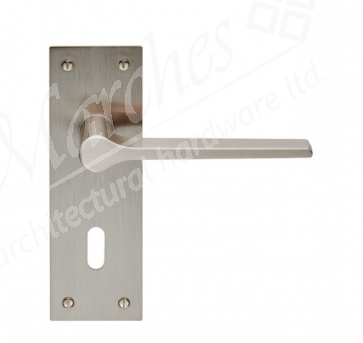 Velino Lever Lock Handle - Satin Nickel 