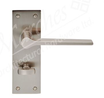 Velino Lever Bathroom Handle - Satin Nickel 