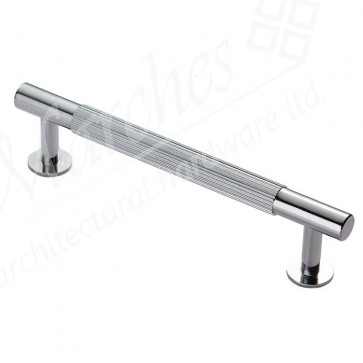 Lines Pull Handle 158mm (128mm cc) - Polished Chrome