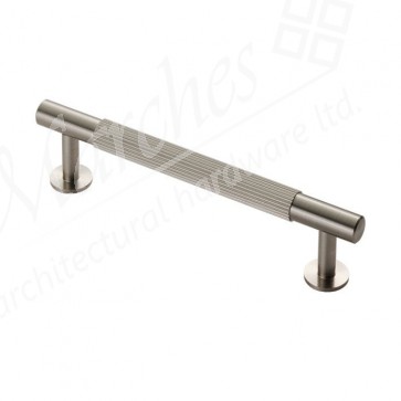 Lines Pull Handle 158mm (128mm cc) - Satin Nickel