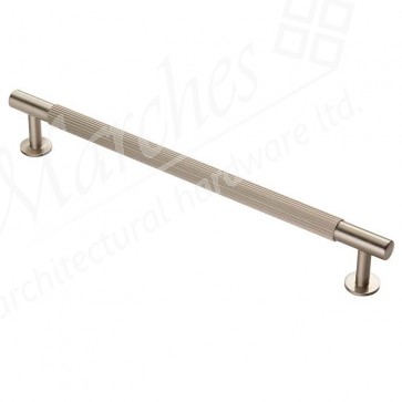 Lines Pull Handle 274mm (224mm cc) - Satin Nickel