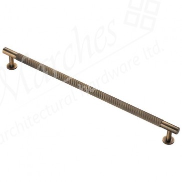 Lines Pull Handle 370mm (320mm cc) - Antique Brass