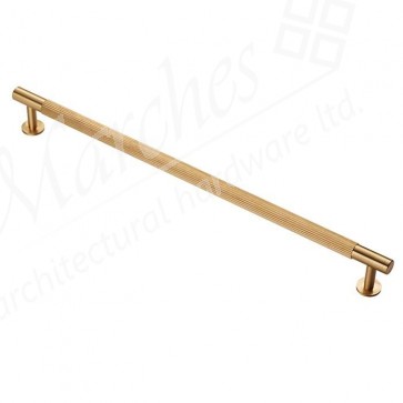 Lines Pull Handle 370mm (320mm cc) - Satin Brass