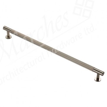 Lines Pull Handle 370mm (320mm cc) - Satin Nickel