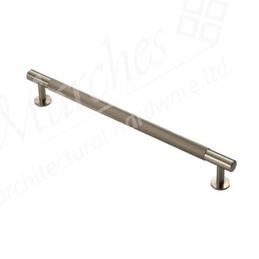 Knurled Pull Handle 274mm (224mm cc) - Satin Nickel